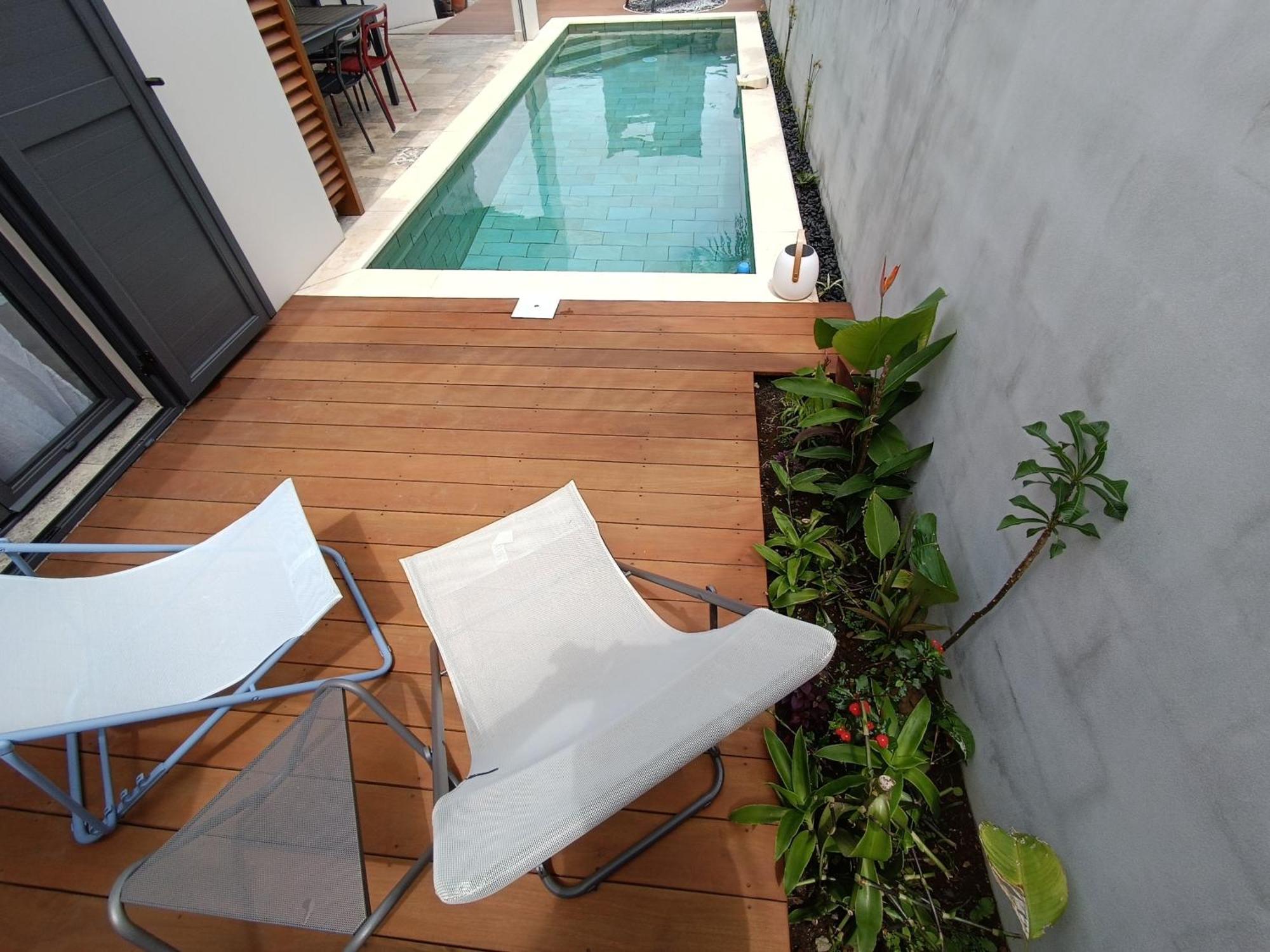 Villa O'Lhaya Piscine Pivee Saint-Joseph Exterior photo
